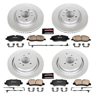 PowerStop® - Z17 Evolution Geomet® Plain Front and Rear Brake Kit