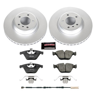 PowerStop® - Z17 Evolution Geomet® Plain Front Brake Kit