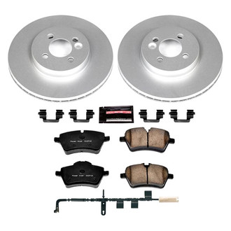 PowerStop® - Z17 Evolution Geomet® Plain Front Brake Kit