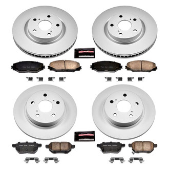 PowerStop® - Evolution Geomet® Z17 Plain Brake Kit