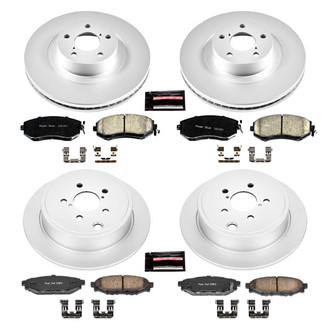 PowerStop® - Z17 Evolution Geomet® Plain Brake Kit