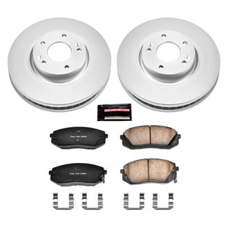 PowerStop® - Z17 Evolution Geomet® Plain Front Brake Kit