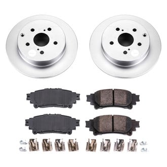 PowerStop® - Z17 Evolution Geomet® Plain Rear Brake Kit