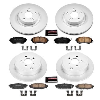 PowerStop® - Z17 Evolution Geomet® Plain Brake Kit
