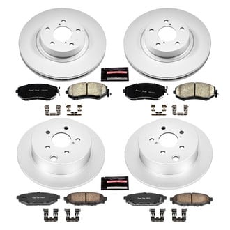 PowerStop® - Z17 Evolution Geomet® Plain Brake Kit