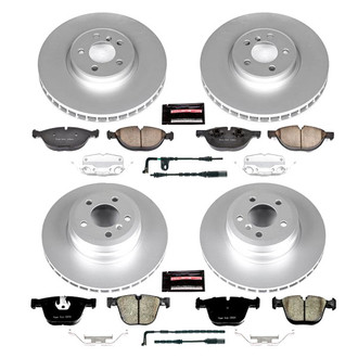 PowerStop® - Z17 Evolution Geomet® Plain Front and Rear Brake Kit