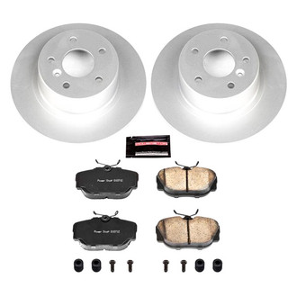 PowerStop® CRK6152 - Z17 Evolution Geomet® Plain Rear Brake Kit