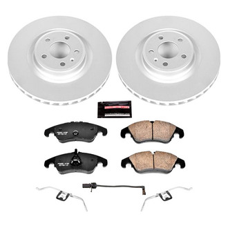 PowerStop® - Z17 Evolution Geomet® Plain Front Brake Kit