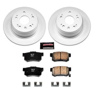 PowerStop® CRK6172 - Z17 Evolution Geomet® Plain Rear Brake Kit