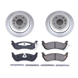 PowerStop® - Z17 Evolution Geomet® Plain Rear Brake Kit