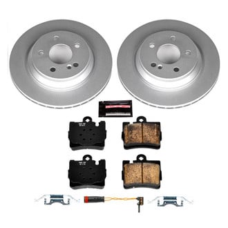 PowerStop® - Z17 Evolution Geomet® Plain Rear Brake Kit
