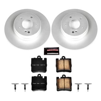 PowerStop® CRK620 - Z17 Evolution Geomet® Plain Rear Brake Kit