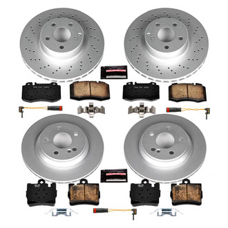 PowerStop® - Z17 Evolution Geomet® Plain Brake Kit