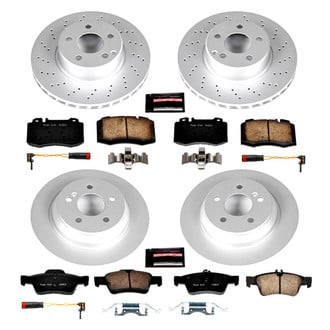 PowerStop® - Z17 Evolution Geomet® Plain Brake Kit