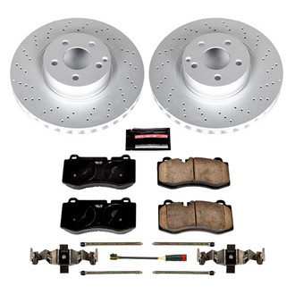 PowerStop® - Z17 Evolution Geomet® Plain Front Brake Kit