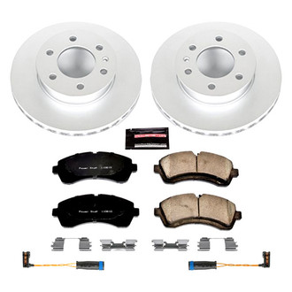 PowerStop® - Z17 Evolution Geomet® Plain Front Brake Kit