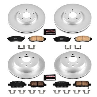 PowerStop® - Z17 Evolution Geomet® Plain Brake Kit