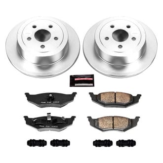 PowerStop® - Z17 Evolution Geomet® Plain Rear Brake Kit