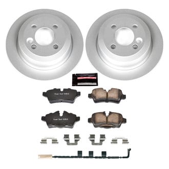 PowerStop® - Z17 Evolution Geomet® Plain Rear Brake Kit