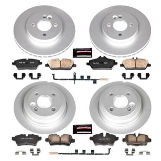 PowerStop® - Z17 Evolution Geomet® Plain Front and Rear Brake Kit