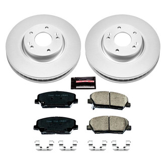 PowerStop® - Z17 Evolution Geomet® Plain Front Brake Kit