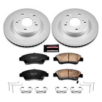 PowerStop® - Z17 Evolution Geomet® Plain Front Brake Kit