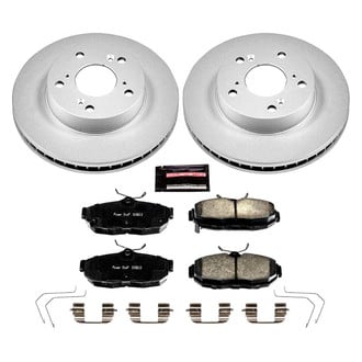 PowerStop® - Z17 Evolution Geomet® Plain Front Brake Kit
