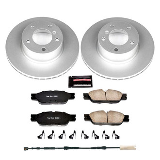 PowerStop® - Z17 Evolution Geomet® Plain Front Brake Kit