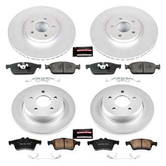 PowerStop® - Z17 Evolution Geomet® Plain Front and Rear Brake Kit