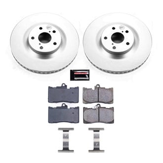 PowerStop® - Z17 Evolution Geomet® Plain Front Brake Kit