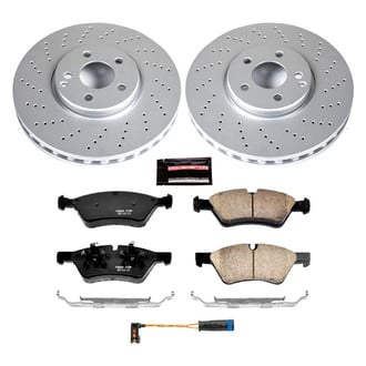 PowerStop® - Z17 Evolution Geomet® Plain Front Brake Kit