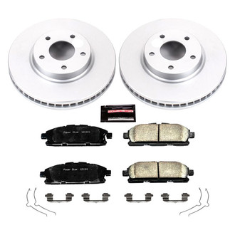 PowerStop® - Z17 Evolution Geomet® Plain Front Brake Kit