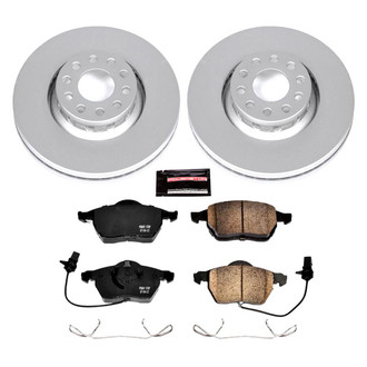 PowerStop® - Z17 Evolution Geomet® Plain Front Brake Kit