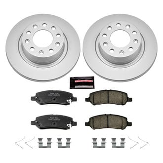 PowerStop® CRK6371 - Z17 Evolution Geomet® Plain Rear Brake Kit