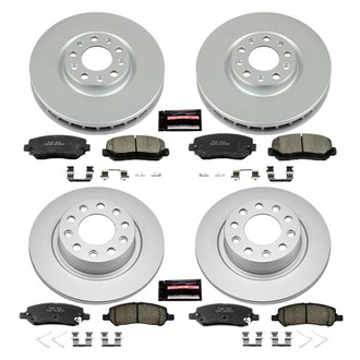 PowerStop® - Evolution Geomet® Z17 Plain Brake Kit