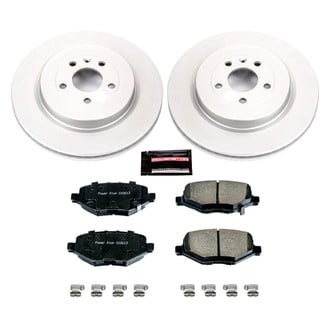 PowerStop® - Z17 Evolution Geomet® Plain Rear Brake Kit