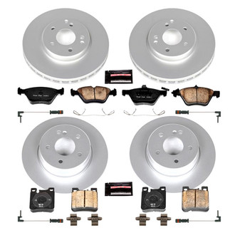 PowerStop® - Z17 Evolution Geomet® Plain Front and Rear Brake Kit