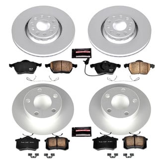 PowerStop® - Z17 Evolution Geomet® Plain Front and Rear Brake Kit