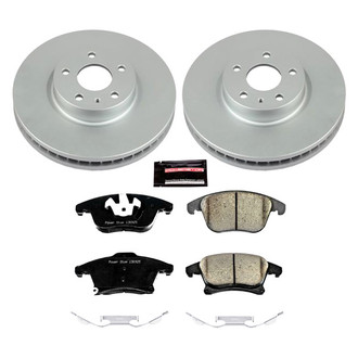 PowerStop® - Z17 Evolution Geomet® Plain Front Brake Kit