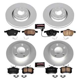 PowerStop® - Z17 Evolution Geomet® Plain Front and Rear Brake Kit