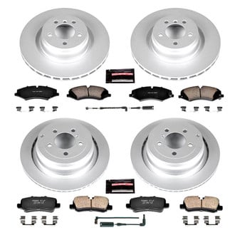 PowerStop® - Z17 Evolution Geomet® Plain Brake Kit