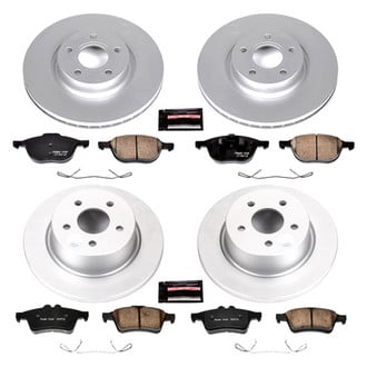 PowerStop® - Z17 Evolution Geomet® Plain Brake Kit