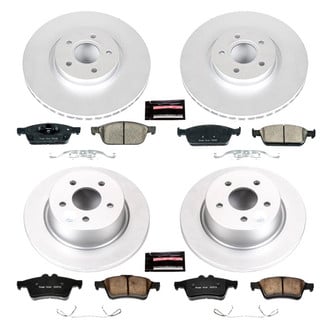 PowerStop® - Z17 Evolution Geomet® Plain Brake Kit