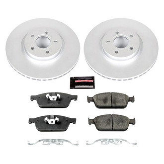 PowerStop® - Z17 Evolution Geomet® Plain Front Brake Kit