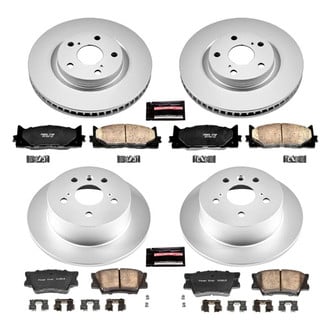 PowerStop® - Z17 Evolution Geomet® Plain Brake Kit