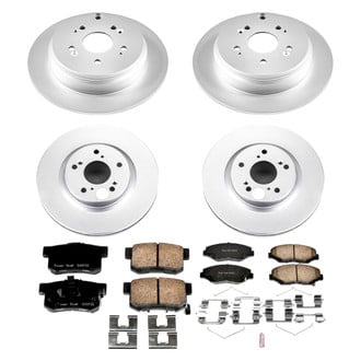 PowerStop® - Z17 Evolution Geomet® Plain Brake Kit