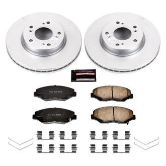 PowerStop® - Z17 Evolution Geomet® Plain Front Brake Kit