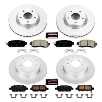 PowerStop® - Evolution Geomet® Z17 Plain Brake Kit