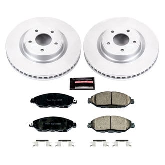 PowerStop® - Z17 Evolution Geomet® Plain Front Brake Kit