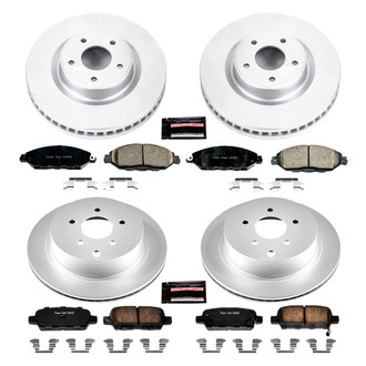 PowerStop® - Evolution Geomet® Z17 Plain Brake Kit
